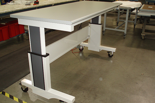 Workbenches for industrial offices