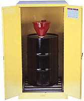 hazardous materials storage cabinet